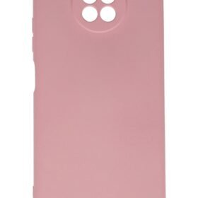 Xiaomi Redmi Note 9 5G Kılıf Nano içi Kadife Silikon - Pembe-(5796)