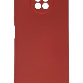 Xiaomi Redmi Note 9 5G Kılıf Nano içi Kadife Silikon - Kiremit-(5796)