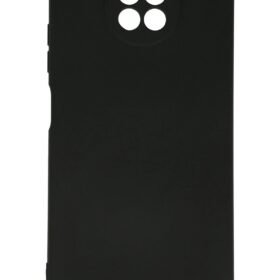 Xiaomi Redmi Note 9 5G Kılıf Nano içi Kadife Silikon - Siyah-(5796)