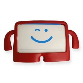 Samsung Galaxy T510 Tab A 10.1 Kılıf Karakter Tablet Silikon - Kırmızı-(5796)