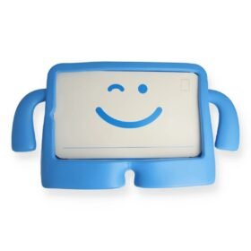 iPad 4 9.7 Kılıf Karakter Tablet Silikon - Mavi-(5796)