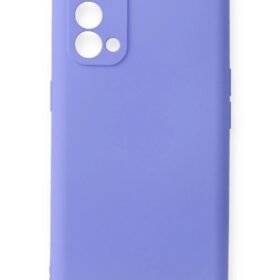 Oppo Reno 5 Kılıf First Silikon - Lila-(5796)