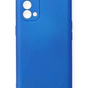 Oppo Reno 5 Kılıf First Silikon - Mavi-(5796)
