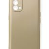 Oppo Reno 5 Kılıf First Silikon - Gold-(5796)