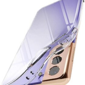 Samsung Galaxy S21 Plus Kılıf Lüx Şeffaf Silikon-(5796)