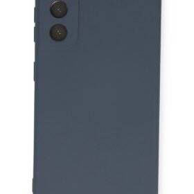 Samsung Galaxy S21 Kılıf Nano içi Kadife Silikon - Gri-(5796)