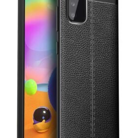 Samsung Galaxy A02S Kılıf Auto Focus Kapak - Siyah-(5796)