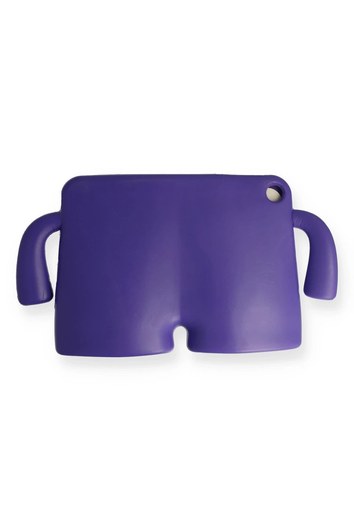 Samsung Galaxy Tab A7 10.4 Kılıf Karakter Tablet Silikon - Mor-(5796) - Görsel 2