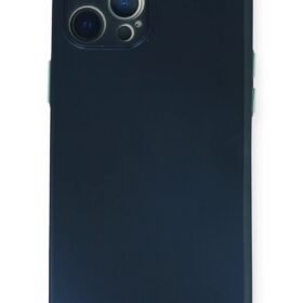 iPhone 12 Pro Kılıf PP Ultra İnce Kapak - Mavi-(5796)