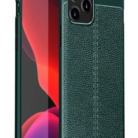 iPhone 12 Pro Kılıf Auto Focus Kapak - Yeşil-(5796)