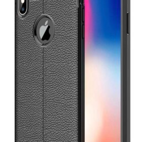 iPhone XS Max Kılıf Auto Focus Kapak - Siyah-(5796)