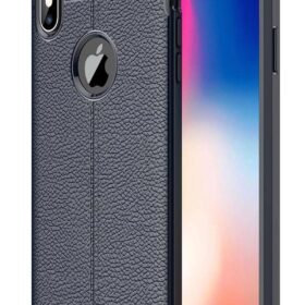 iPhone XS Max Kılıf Auto Focus Kapak - Lacivert-(5796)