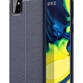 Samsung Galaxy A71 Kılıf Auto Focus Kapak - Lacivert-(5796)