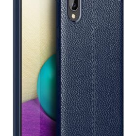 Samsung Galaxy A02 Kılıf Auto Focus Kapak - Lacivert-(5796)