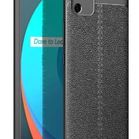 Realme C11 2021 Kılıf Auto Focus Kapak - Siyah-(5796)