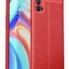Oppo Reno 4 Kılıf Auto Focus Kapak - Kırmızı-(5796)