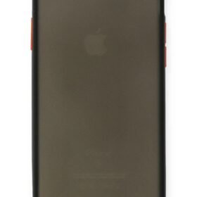 iPhone 6 Kılıf Montreal Silikon Kapak - Siyah-(5796)