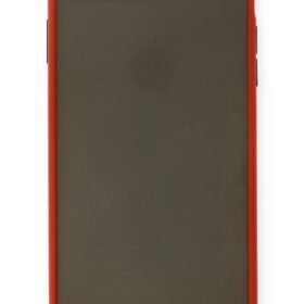 iPhone 7 Plus Kılıf Montreal Silikon Kapak - Kırmızı-(5796)