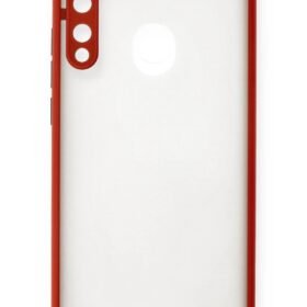 Huawei P40 Lite E Kılıf Montreal Silikon Kapak - Kırmızı-(5796)