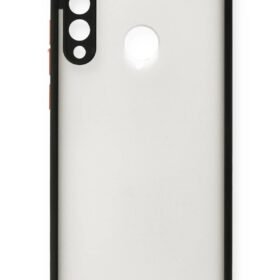 Huawei Y6P Kılıf Montreal Silikon Kapak - Siyah-(5796)