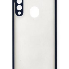 Huawei Y6P Kılıf Montreal Silikon Kapak - Lacivert-(5796)