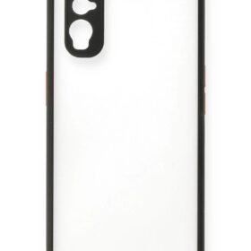 Oppo Find X2 Kılıf Montreal Silikon Kapak - Siyah-(5796)