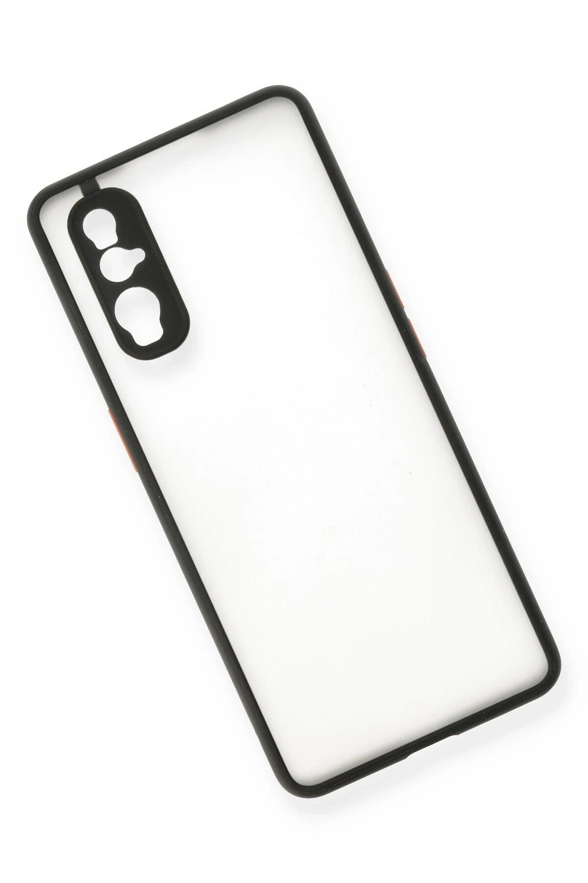 Oppo Find X2 Kılıf Montreal Silikon Kapak - Siyah-(5796) - Görsel 3