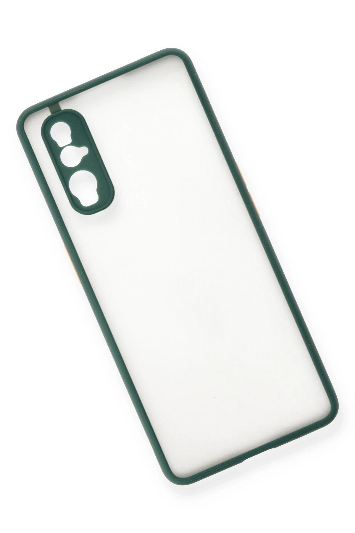 Oppo Find X2 Kılıf Montreal Silikon Kapak - Yeşil-(5796) - Görsel 3