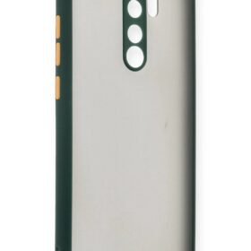 Xiaomi Redmi Note 8 Pro Kılıf Montreal Silikon Kapak - Yeşil-(5796)