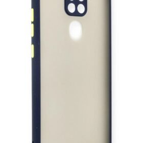 Xiaomi Redmi Note 9 Kılıf Montreal Silikon Kapak - Lacivert-(5796)