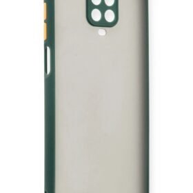 Xiaomi Redmi Note 9 Pro Kılıf Montreal Silikon Kapak - Yeşil-(5796)