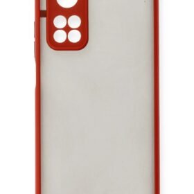 Xiaomi Mi 10T Kılıf Montreal Silikon Kapak - Kırmızı-(5796)