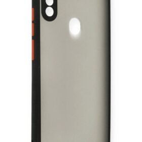 Samsung Galaxy A11 Kılıf Montreal Silikon Kapak - Siyah-(5796)