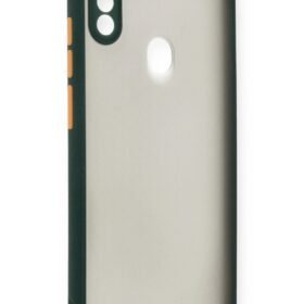 Samsung Galaxy A11 Kılıf Montreal Silikon Kapak - Yeşil-(5796)