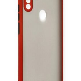 Samsung Galaxy A11 Kılıf Montreal Silikon Kapak - Kırmızı-(5796)