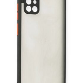 Samsung Galaxy A71 Kılıf Montreal Silikon Kapak - Siyah-(5796)