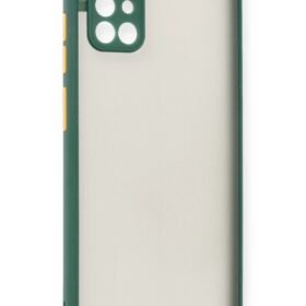 Samsung Galaxy A71 Kılıf Montreal Silikon Kapak - Yeşil-(5796)