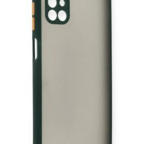 Samsung Galaxy M51 Kılıf Montreal Silikon Kapak - Yeşil-(5796)