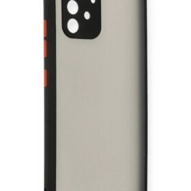 Samsung Galaxy A91 / S10 Lite Kılıf Montreal Silikon Kapak - Siyah-(5796)