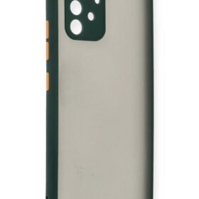 Samsung Galaxy A91 / S10 Lite Kılıf Montreal Silikon Kapak - Yeşil-(5796)