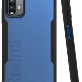 Xiaomi Redmi 9T Kılıf Platin Silikon - Siyah-(5796)