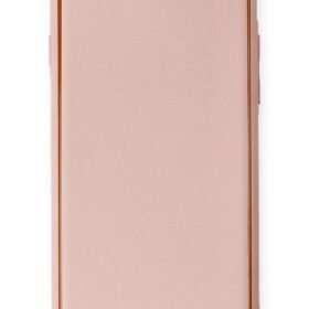 iPhone 7 Kılıf Coco Deri Silikon Kapak - Pembe-(5796)