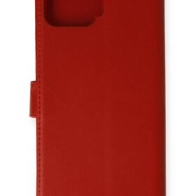 Oppo A73 Kılıf Trend S Plus Kapaklı Kılıf - Kırmızı-(5796)