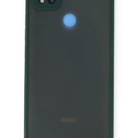 Xiaomi Redmi 9C Kılıf Montreal Silikon Kapak - Yeşil-(5796)