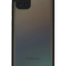 Samsung Galaxy A81 / Note 10 Lite Kılıf Montreal Silikon Kapak - Siyah-(5796)