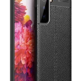 Samsung Galaxy S21 Plus Kılıf Auto Focus Kapak - Siyah-(5796)