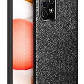 Samsung Galaxy A72 Kılıf Auto Focus Kapak - Siyah-(5796)