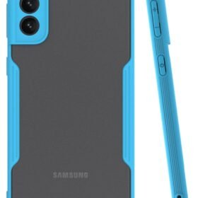 Samsung Galaxy S21 Plus Kılıf Platin Silikon - Mavi-(5796)