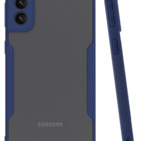 Samsung Galaxy S21 Plus Kılıf Platin Silikon - Lacivert-(5796)