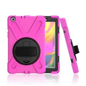 Samsung Galaxy T290 Tab A 8 Kılıf Amazing Tablet Kapak - Pembe-(5796)